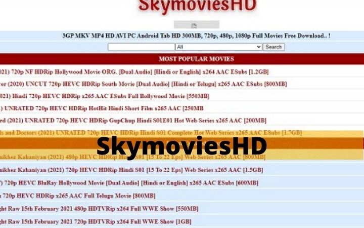SkymoviesHD(2021): Download Latest Hollywood, Bollywood Movies For Free