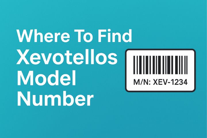 Where To Find Xevotellos Model Number barcode