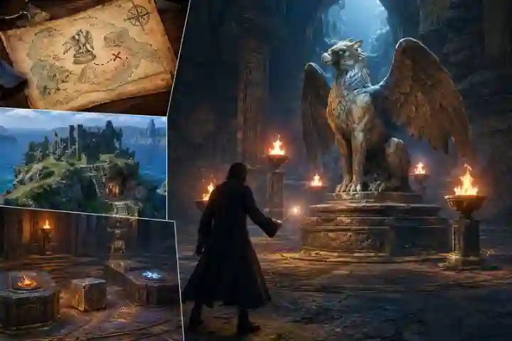 Where to Find The Hippogriff Marks the Spot Map Location in Hogwarts Legacy